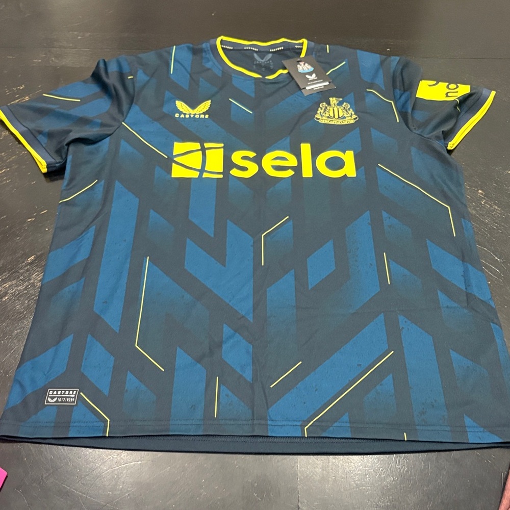 Blue and Yellow Men's Jersey Newcastle
